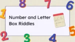 Number and Letter Box Riddles